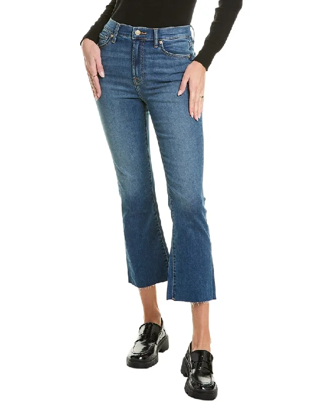 women's everyday pants7 For All Mankind High-Waist Autumn Slim Kick Jean