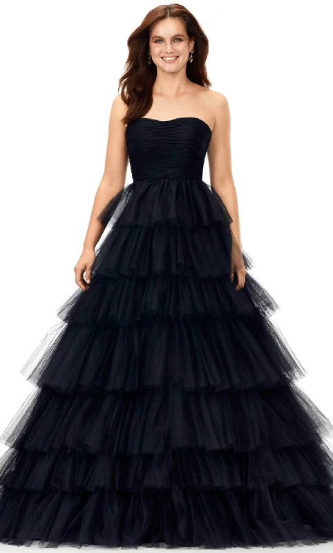 Formal Dress for Winter WeddingsAshley Lauren 11343 - Strapless Ballgown