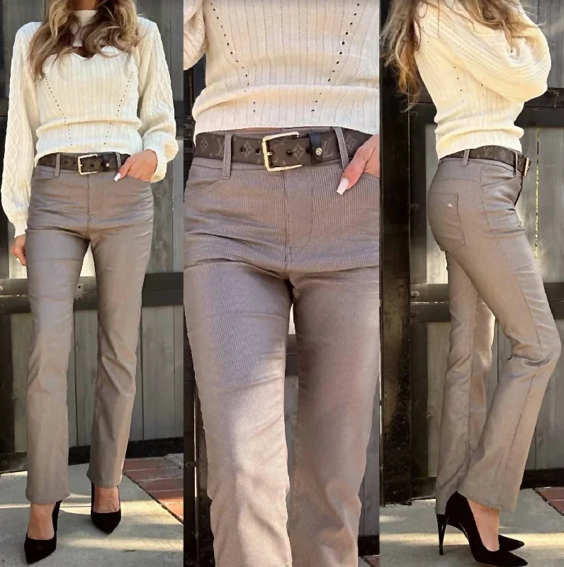 women's affordable pantsNovel Pant In Taupe