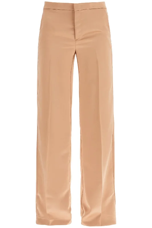 women's sustainable pantsThe Andamane Women's Fla Satin Trousers