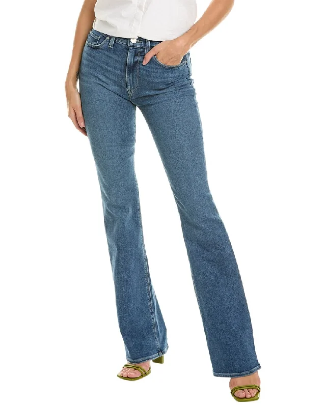 women's sustainable pantsHUDSON Jeans Barbara Wonderwall High-Rise Bootcut Jean