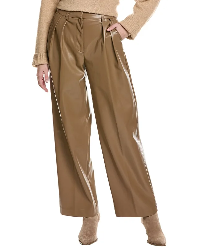 women's distressed pantsKenneth Cole Pleated Wide Leg Pant