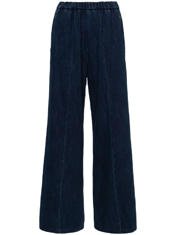 women's zipper pantsForte Forte Women's Trousers blue