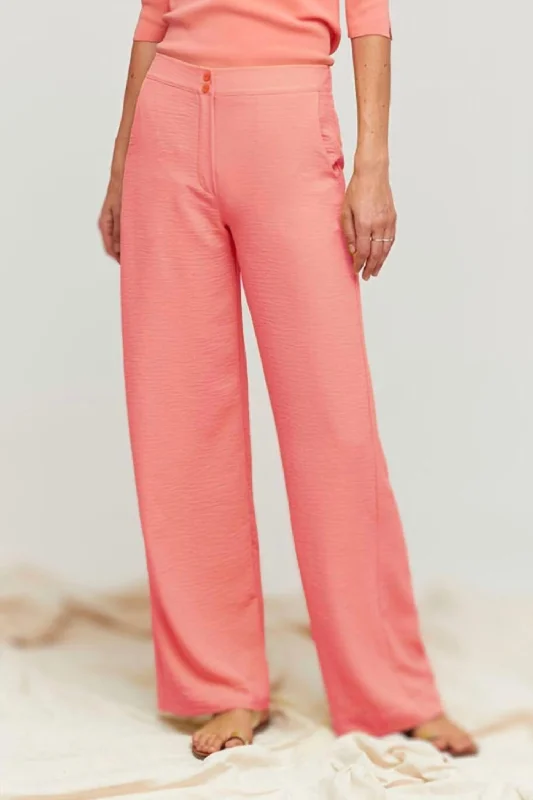 women's mini pantsOzo Trouser In Coral