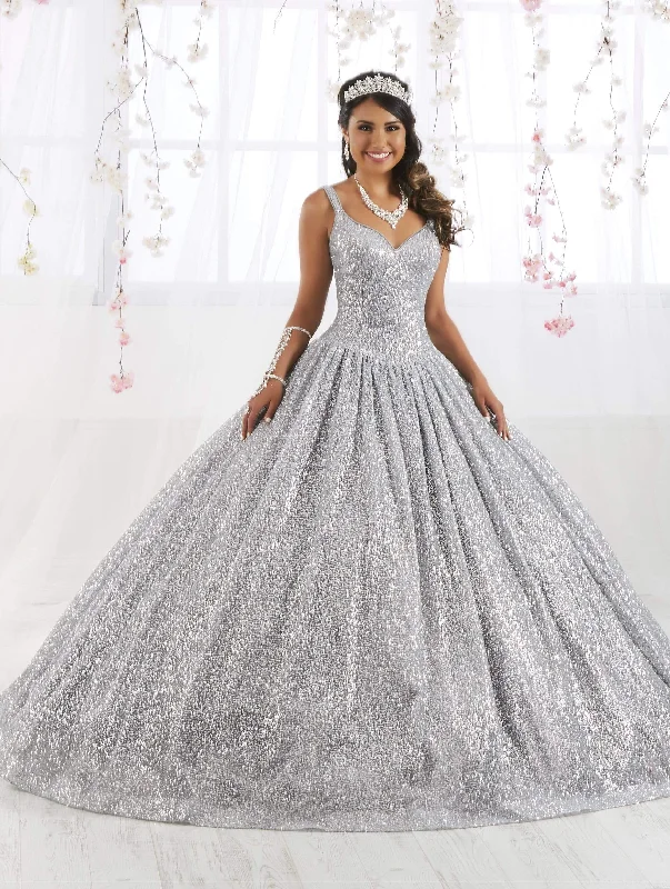 Formal Dress for Black Tie EventsFiesta Gowns - 56373SC Modified Sweetheart Glitter Ballgown