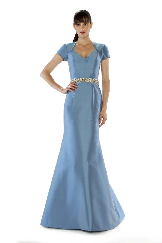 Plus Size Formal Dresses OnlineTheia - 882358SC Queen Anne Embellished Trumpet Gown