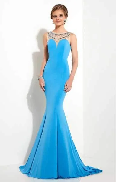 Formal Dress for Awards CeremoniesStudio 17 - 12618SC Sleeveless Scoop Back Trumpet Gown