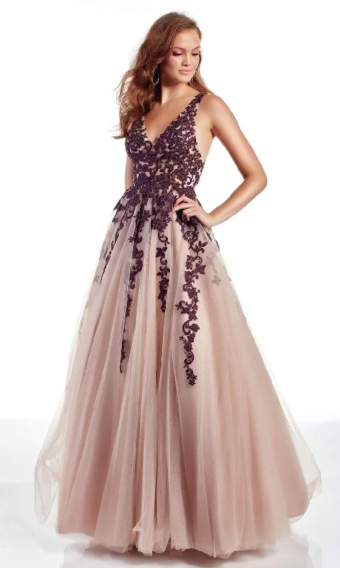 Formal Dress for Golden GlobesAlyce Paris - 60889 Floral Embroidered A-line Ball Gown