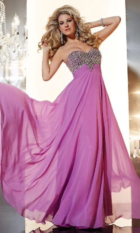 Formal Dress for Hotel GalasPanoply - 14643SC Strapless Chiffon Empire Gown