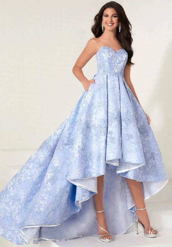 Formal Dress for Bar MitzvahsTiffany Homecoming - Appliqued Sweetheart Box Pleats Ballgown 16267SC