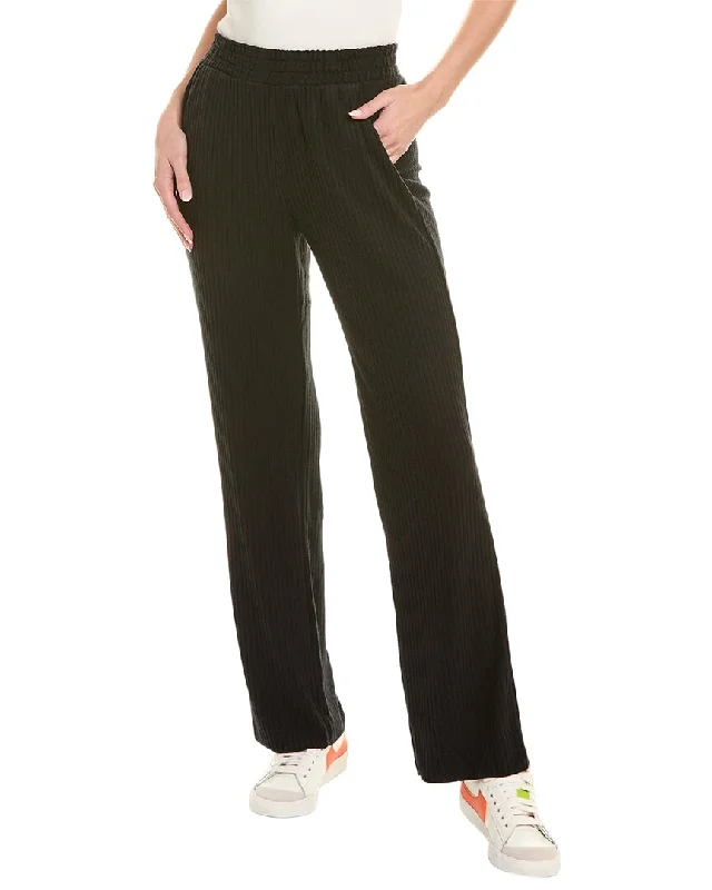 women's high-slung pantsSplendid London Rib Wide Leg Pant