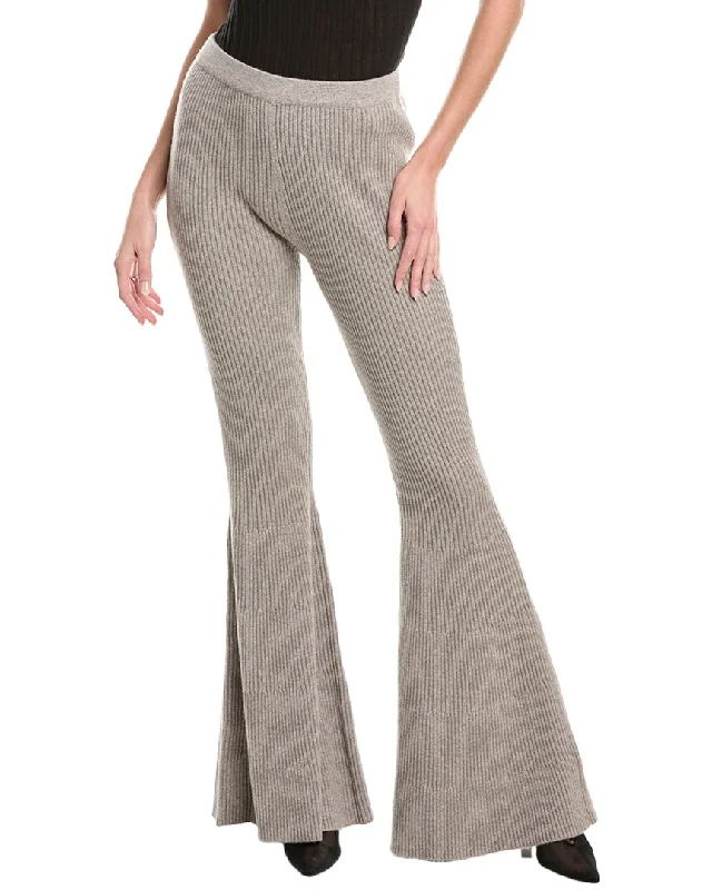 women's breathable pantsMichael Kors Collection Cashmere Flare Pant