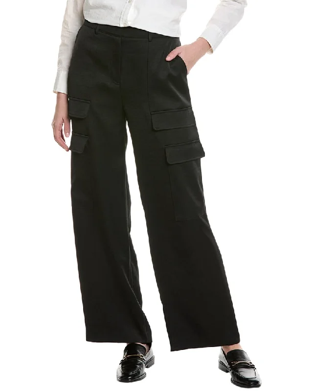 women's luxury pantsKenneth Cole High-Rise Cargo Pant