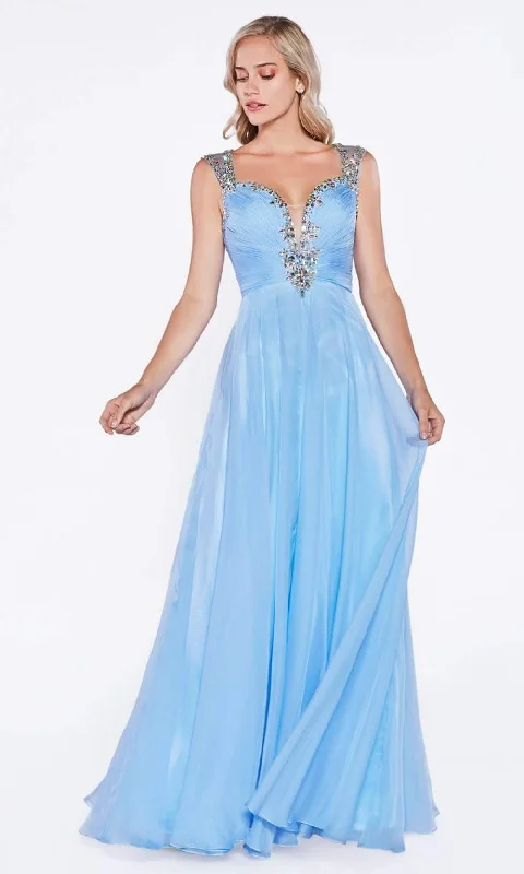 Formal Dress for Charity BallsCinderella Divine - C286 Embellished Sweetheart Long Gown