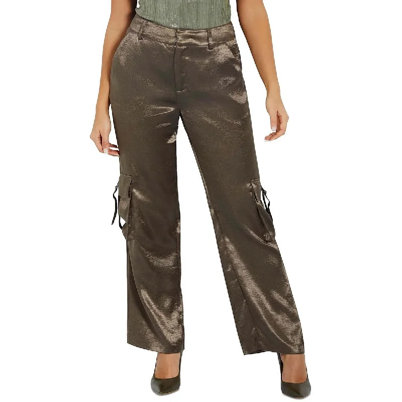 women's sweatpantsJamie Womens High Rise Dressy Cargo Pants