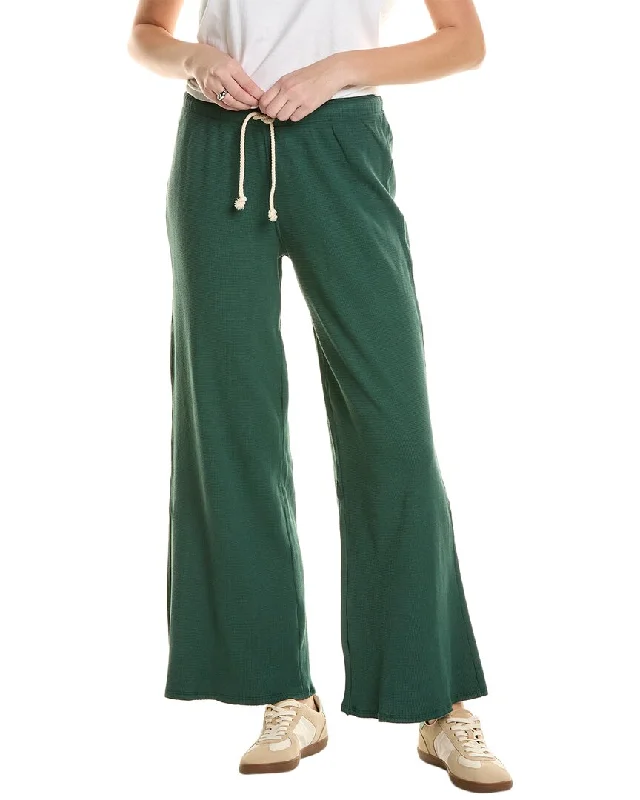 women's wedding pantsperfectwhitetee Waffle Wide Leg Pant