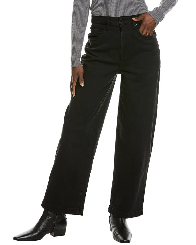 women's designer pantsKenneth Cole High-Rise Barrel Leg Jean