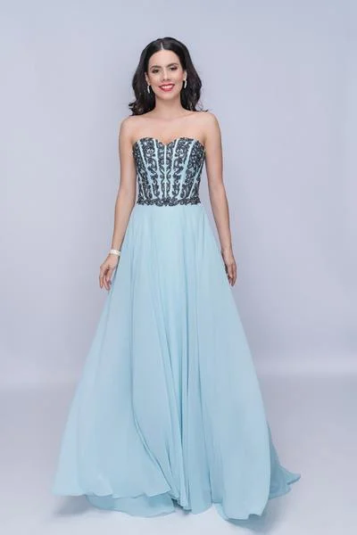 Formal Dress for Ballet PerformancesNina Canacci - 3140SC Beaded Sweetheart Flowy A-Line Gown