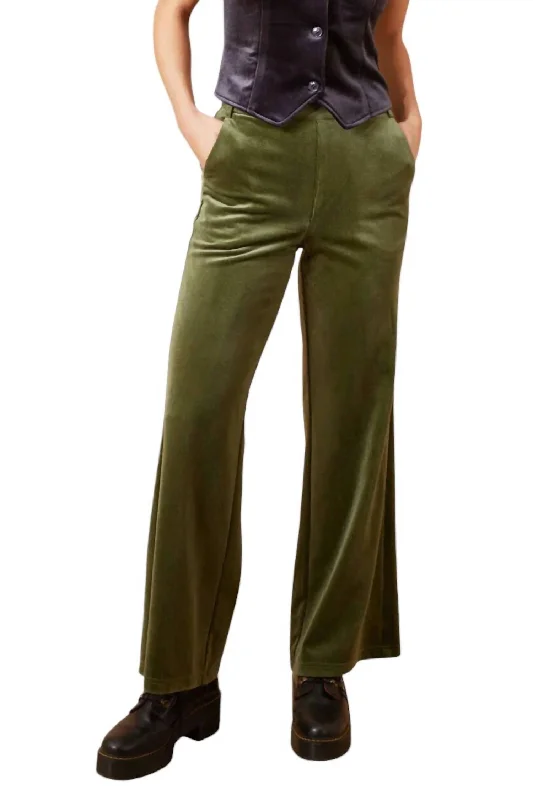 women's running pantsClan Trouser In Green