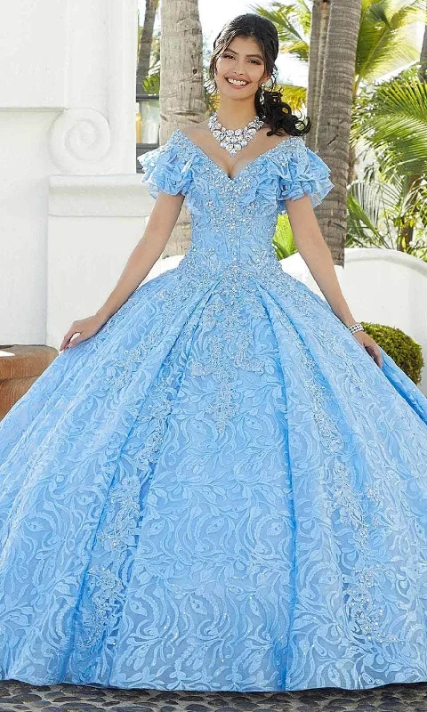 Formal Dress for Tennis TournamentsMori Lee 34072 - Ruffled Off-Shoulder Ballgown