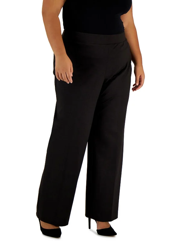 women's jogger pantsPlus Womens High Rise Work Wear Dress Pants