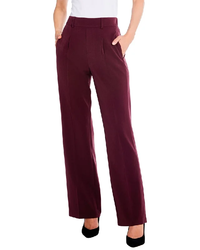 women's denim pantsNIC+ZOE The Avenue Wide Leg Pleated Pant