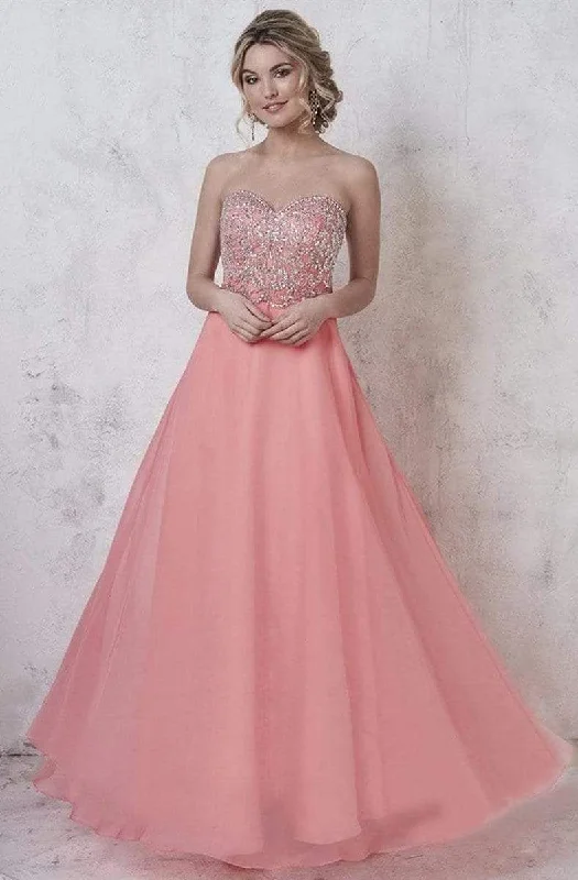 Formal Dress for Golden GlobesStudio 17 - 12578SC Sweetheart Layered A-Line Gown