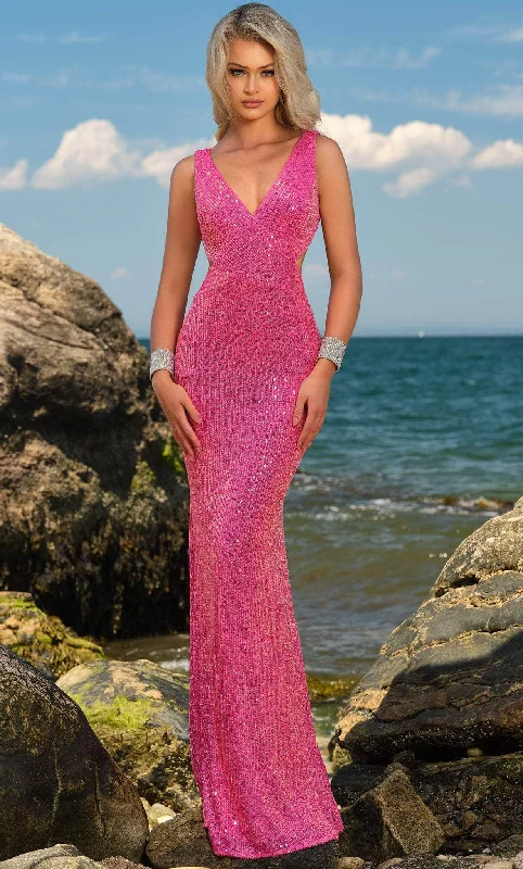 Formal Dress for Science AwardsBlush by Alexia Designs 20547 - Sequined Gown