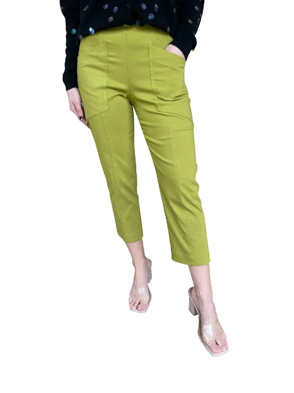 women's winter pantsControl Stretch D Ring Crop Cargo Pant In Olive Oil