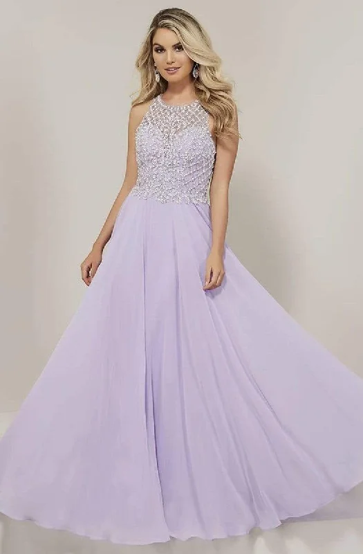 Formal Dress for Art GalleriesTiffany Designs - 16337SC Sleeveless Cutout Back Long Gown