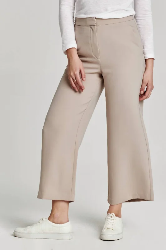 women's elegant pantsDenali Cropped Pant In Moonstone