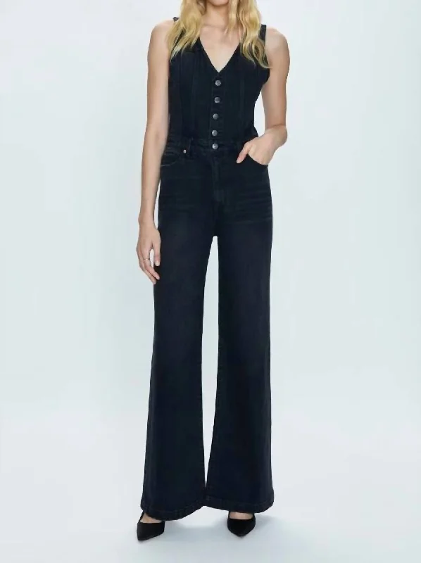 women's clubbing pantsAria Jumpsuit In Mulholland