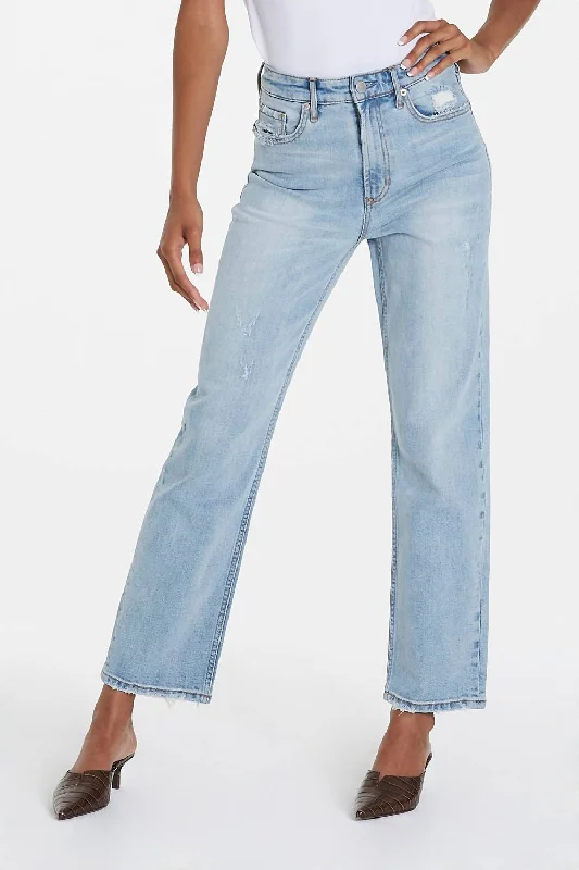 women's straight-leg pants90's Ultra High Rise Denim In Calabasas