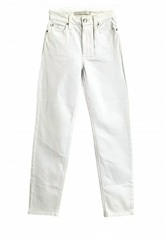 women's slim-fit pantsWomen's Siouxsie High Rise Slim Ankle Jeans In White