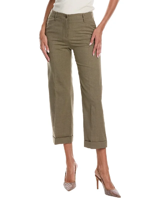 women's straight-leg pantsEtro Santa Cruz Wool-Blend Pant