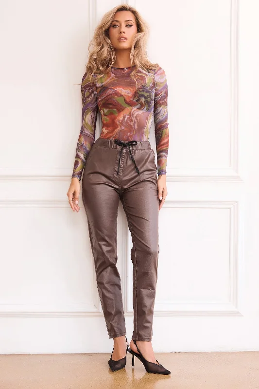 women's denim jeans for a trendy vibeSomething Extra Jeans - Brown