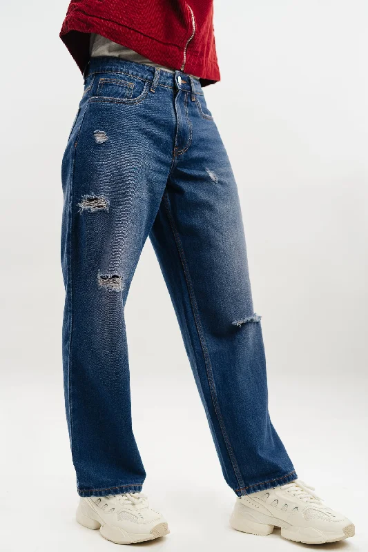 women's ripped denim jeansSapphire Blue Timeless Men's Jeans