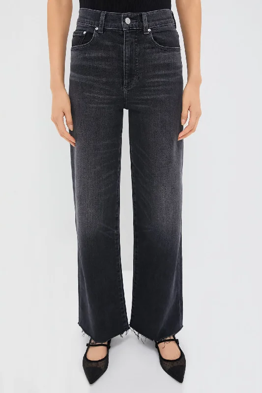 women's mid-rise denim jeansShadow High Rise Column Trouser