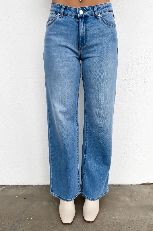 women's denim jeans with elastic waistbandsHeidi Low Jean Ranch