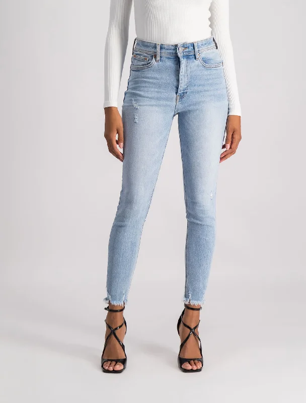 women's mid-rise denim jeansAshley Mid-Rise Ankle Skinny Jeans