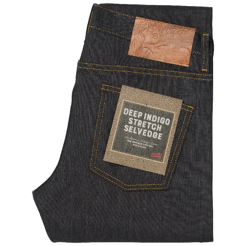 women's cropped denim jeansSuper Guy - Deep Indigo Stretch Selvedge