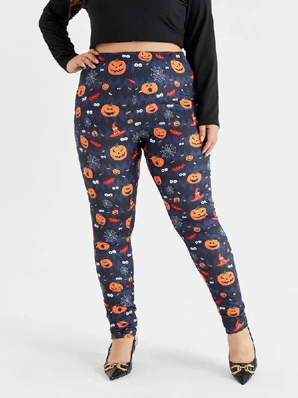 Halloween Print Leggings