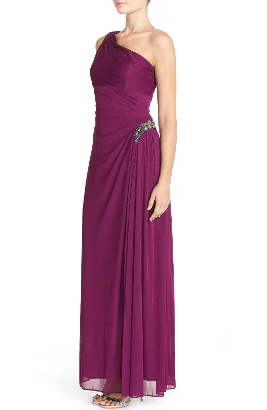 short party dresses14 - alex evenings one shoulder ruched gown