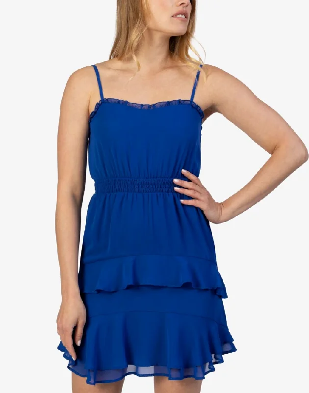 lace-up party dressesXXS - speechless royal blue ruffled party dress