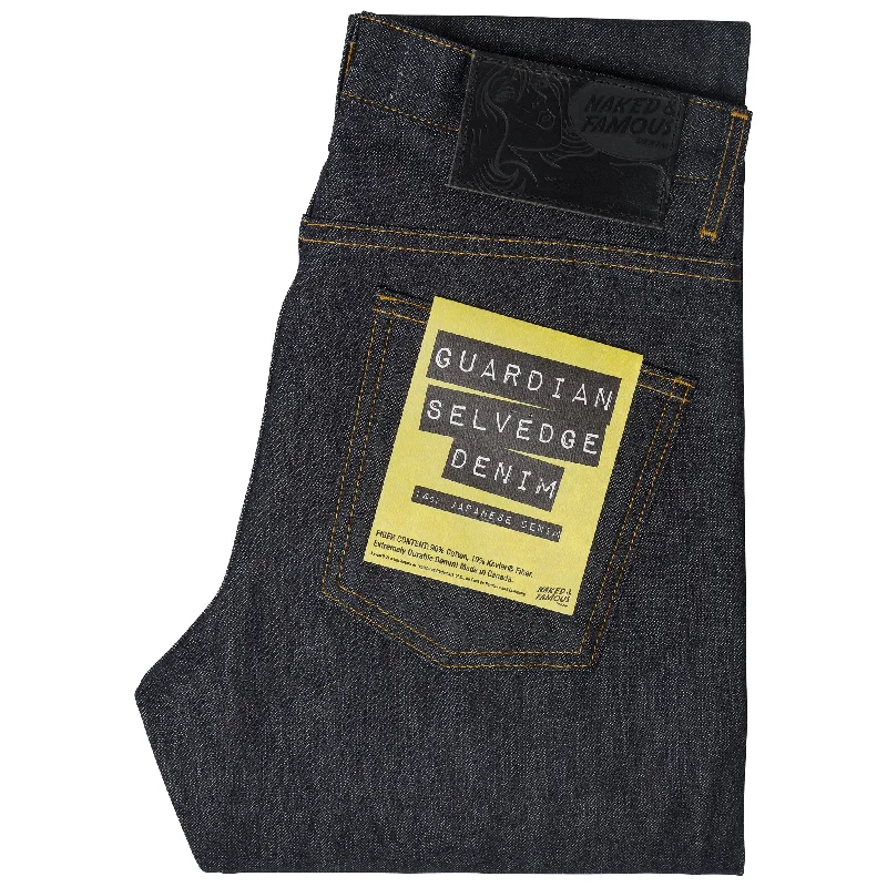 women's denim jeans with elastaneSuper Guy - Guardian Selvedge