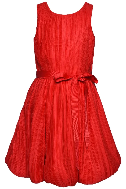 flutter-sleeve party dressesRed Party Dress