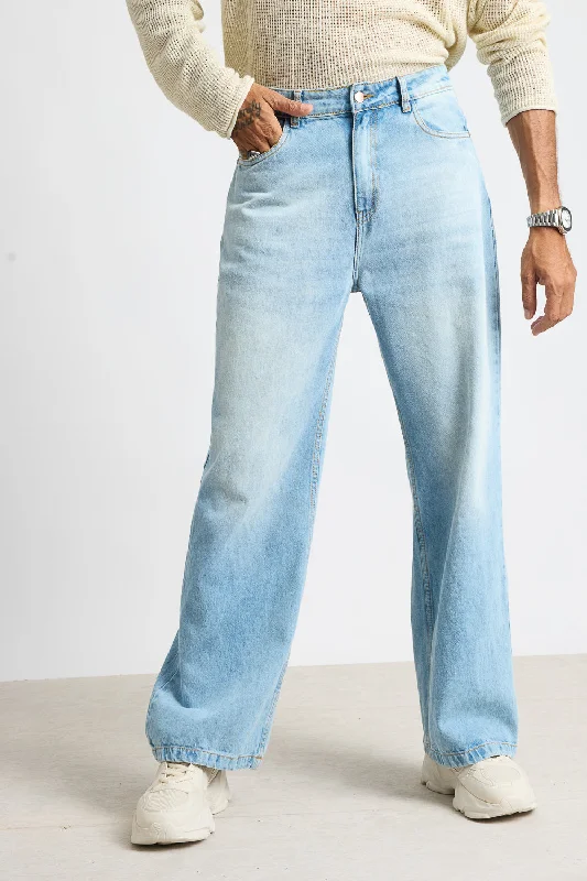 women's denim jeans with buttonsSkyline Blue Men's Straight Cut Jeans