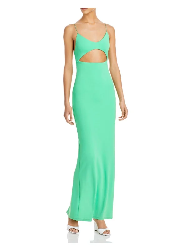 pool party dressesValli Womens Fitted Cut-Out Evening Dress