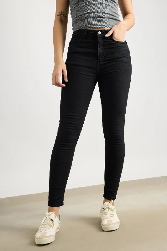 women's denim jeans for a flattering silhouetteCarbon Skinny Fit Jeans