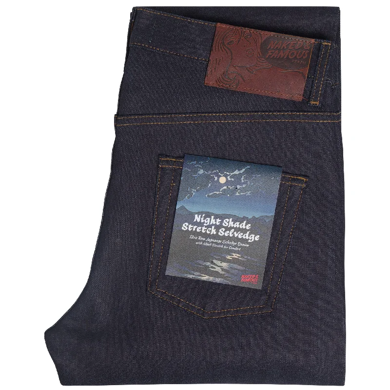 women's straight-leg denim jeansEasy Guy - Nightshade Stretch Selvedge